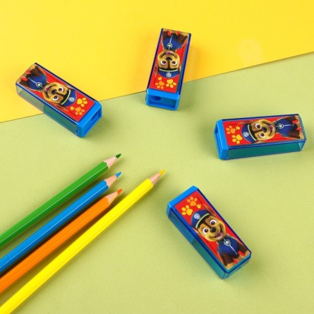 Plastic rectangular sharpener, PAW PATROL-8