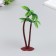 Decor for creating miniatures (trees) "Two palm trees" 14 cm