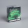 Garland "thread" 10 m dew, IP20, silver thread, 100 LED, green glow, 12 V