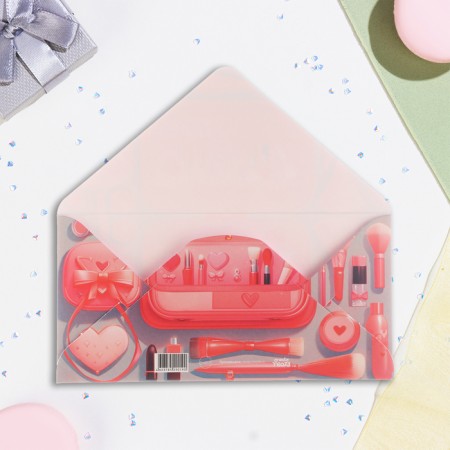 Money envelope "Happy holiday!" cosmetics, 16.5 x 8 cm-1