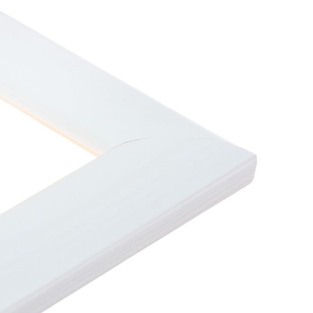 Frame for paintings (mirrors) 70 x 100 x 2.6 cm, wood, berta, white-2