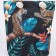 Bag Women's beach on lightning, black color