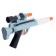 Pistol "Space gun", shoots with soft bullets, with targets