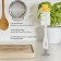 A set of brushes for washing bottles and children's dishes on a suction cup