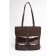 Bag Tout Women, Natural suede, Ludor Brown, 35x11x30 cm