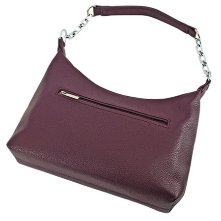 Women's bag B2788-07110, burgundy color, artificial leather, 27x9x16 cm-2