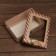 The box is folding, the lid is, with the window "Let dreams come true" 21 x 15 x 7 cm
