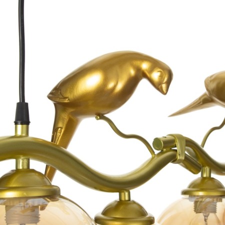 Chandelier 2616/4GD E27 40W gold 70x35x135 cm Bayerlux-4