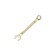 Combined Key Rexant 12-5808-2, yellow zinc, 13 mm
