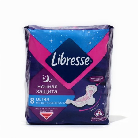 Hygienic gaskets Libresse Ultra, Night, 8 pcs.-1