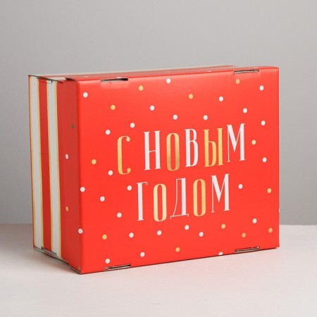 The folding box "New Year", 31.2 x 25.6 x 16.1 cm, New Year-4
