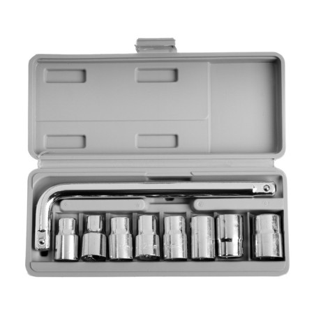 A set of tools in the case of the tundra, universal, 1/2 ", 9 items-1