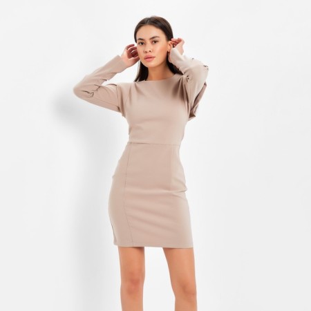 Women's dress Mist p. 46, beige-3