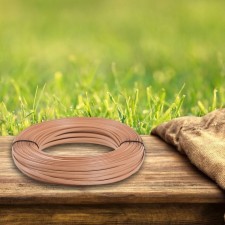 Artificial rattan 8 mm 100 m wave (beige)