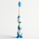 Baby toothbrush on a suction cup (nylon), color mix