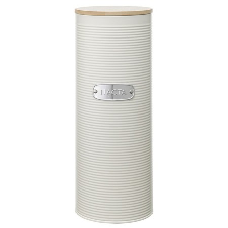 Bank for storing pasta, milk color, 2.7 l