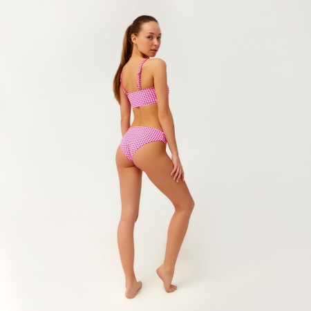Swimsuit female separate minku pink color, size 48-4