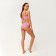 Swimsuit female separate minku pink color, size 48