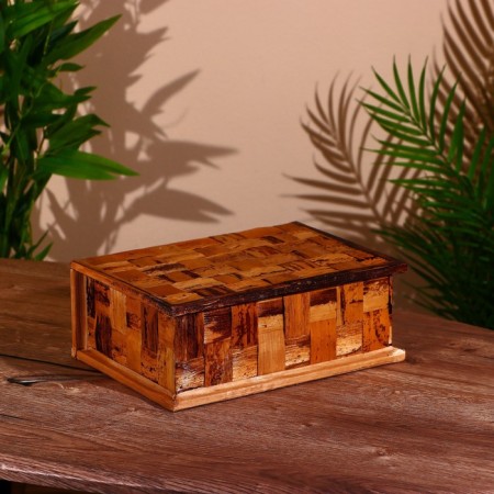 Casket 25x18x9 cm, banana sheet