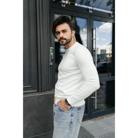 Jumper male ise, size 56, white color-4