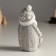Souvenir Ceramics Light "Santa Claus with heart" 8.3x7.5x16.5 cm