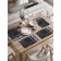 A set of napkins for setting the table “Steps on marble”, rectangular, rounded edges, size 30x46 cm, 4 pcs