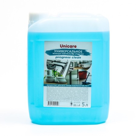 Universal detergent Unicare ProgressClean concentrate, PND, 5 liters