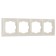Frame for 4 posts WL03-FRAME-04, ivory color