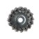 Metal brush for ushm tundra, twisted wire, "cup", M14, 65 mm