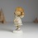Polystone souvenir "Angel with tails, in a gray dress" Mix 6.5x4.5x12 cm