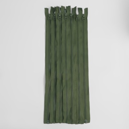 Lightning "Tractor", No. 7, connective, castle machine, 50 cm, khaki color-2