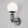 Wall lamp with a glass ceiling Bubble, 60W, E27, 13x16.8x29 cm