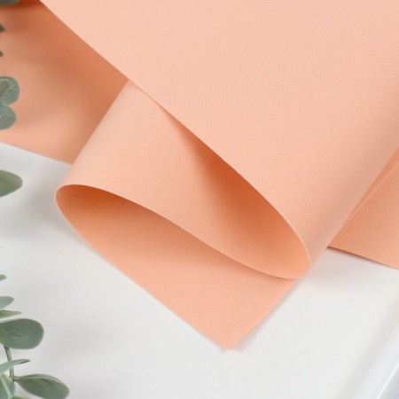 Foamiran 1 mm, 50x50 cm, dark-peach