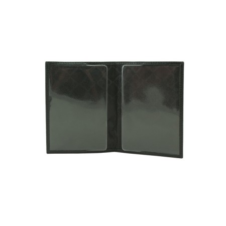 Cover for passport, black color-1