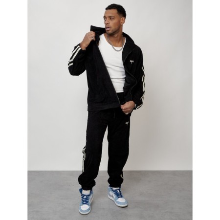 Sports suit men's, size 52, black color-14