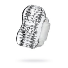 Masturbator Unrealistic Lingam byfa Khani, TPE, Transparent, 9 cm