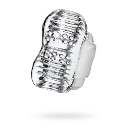 Masturbator Unrealistic Lingam byfa Khani, TPE, Transparent, 9 cm
