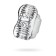 Masturbator Unrealistic Lingam byfa Khani, TPE, Transparent, 9 cm