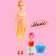 Olya doll with her daughter, with accessories, mix