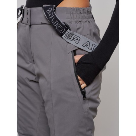 Semi -combinezone ski insulated female winter, size 40, color gray-11