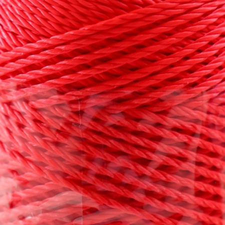Thread twisted pp 3PR d = 1.1mm (100, beige, yellow, green, red, syn. Ts4 "set 5 pcs)-3