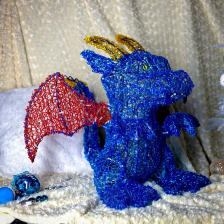 LED figure "Dragon", 66 × 55 × 70 cm, 20 watts, 220 B-3