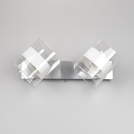 Sconces Citilux "Virta" CL139320, 32x10 cm, 2x60W, E14, color gray color-9