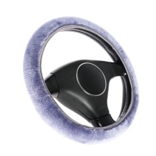 Torso steering, fur, multi-size, light gray braid