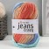 Yarn "Jeans Crazy" 55% cotton, 45% acrylic 160m/50g (8209 Blue-Salace)