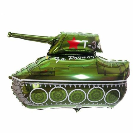 Foil ball 32 "For the homeland! Tank T-34"