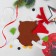 Set for creativity - Create a Christmas tree decoration from a felt "Owl in a New Year's cap"
