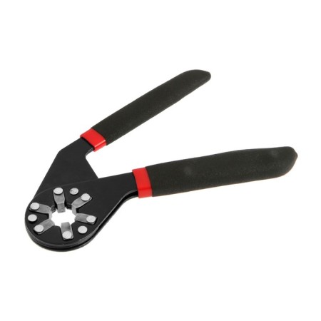 The key universal tundra "Bionic", rubberized handles, 7 - 14 mm