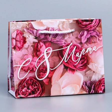 Gift Laminated Horizontal Package, Packaging, “From March 8”, S 12 x 15 x 5.5 cm-1