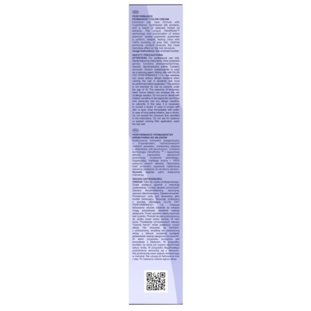 Hair carrier permanent cream, tone 8/25, light blond, purple-mahagonon, 60 ml-3